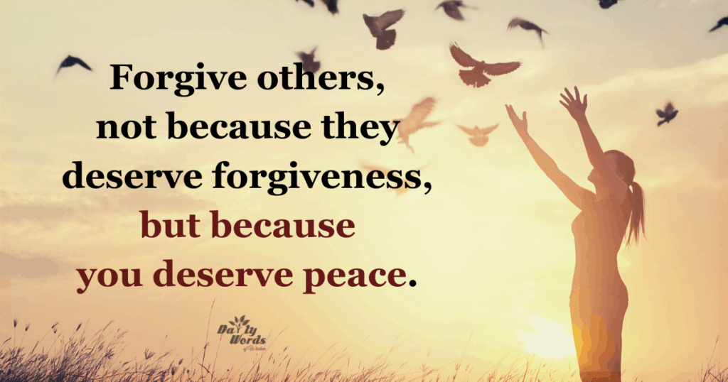 Learn these 3 straightforward tips to help you with the art of forgiveness. You deserve peace