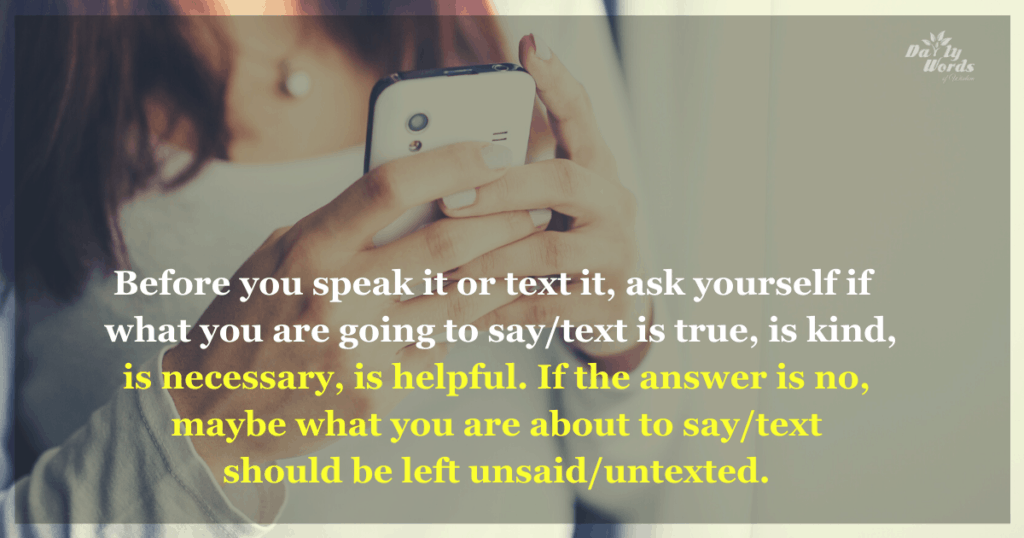 Power of Now Mindful Texting