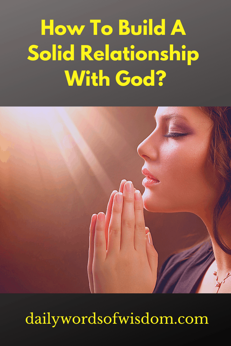 What Is Having A Personal Relationship With God